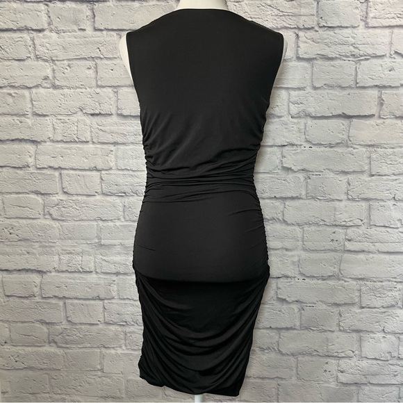 Reitmans Cowl Neck Sleeveless Body Con Dress Size Extra Small - Picture 5 of 9